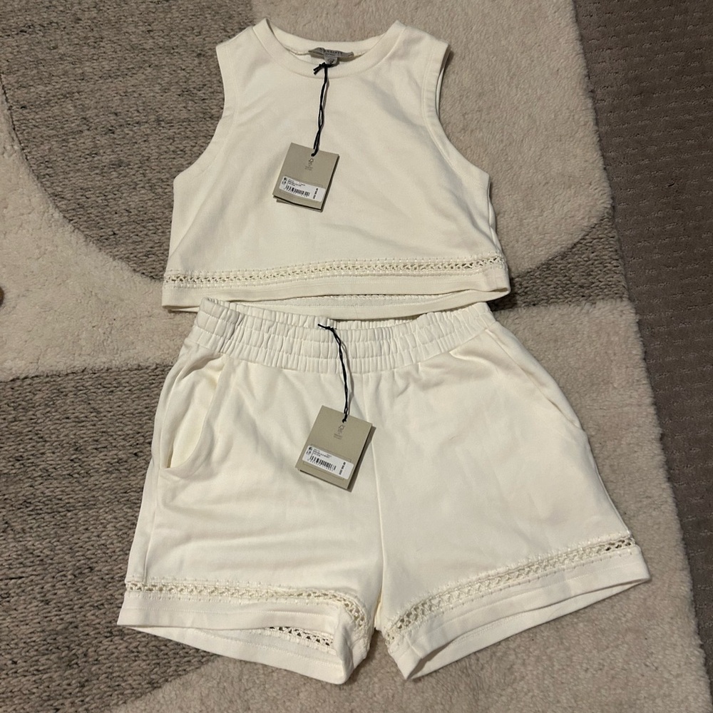 All Saints Ivory Lounge Set